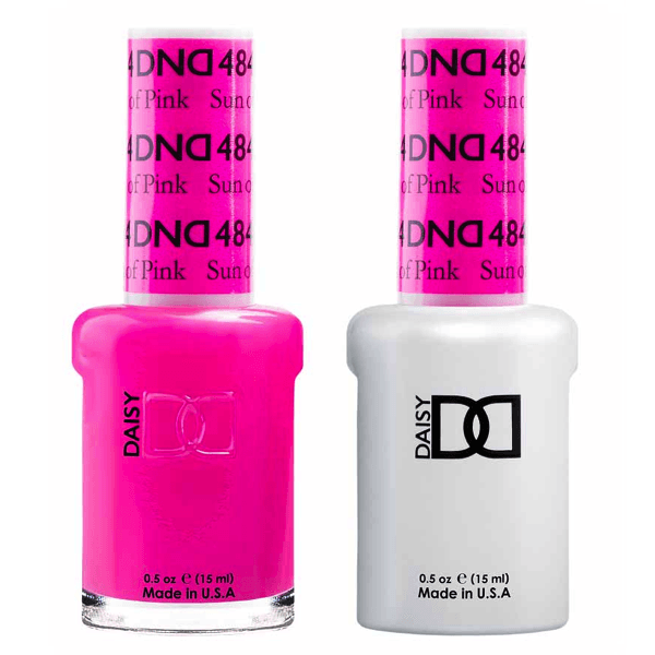 DND Daisy Gel Duo - Sun of Pink #484 - Universal Nail Supplies
