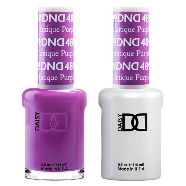 DND Daisy Gel Duo - Antique Purple #489 - Universal Nail Supplies