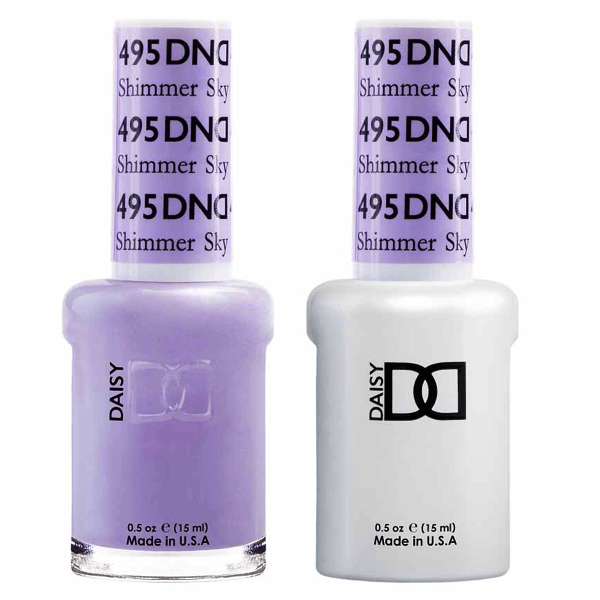 DND Daisy Gel Duo - Shimmer Sky #495 - Universal Nail Supplies