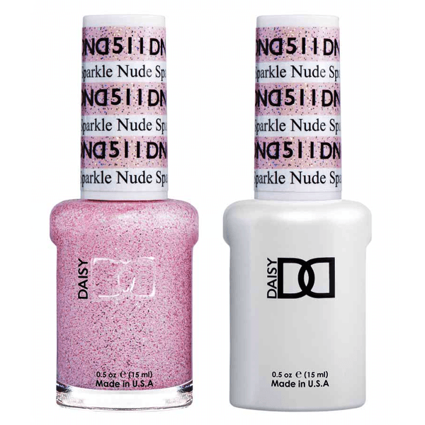 DND Daisy Gel Duo - Nude Sparkle #511 - Universal Nail Supplies