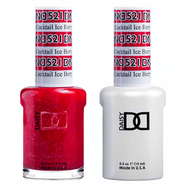 DND Daisy Gel Duo - Ice Berry Cocktail #521 - Universal Nail Supplies