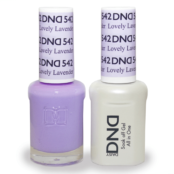 DND Daisy Gel Duo - Lovely Lavender #542 - Universal Nail Supplies