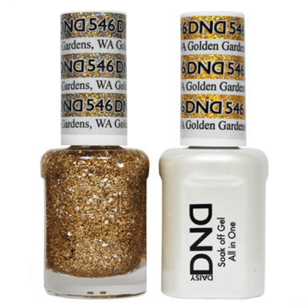 DND Daisy Gel Duo - Golden Gardens, WA #546 - Universal Nail Supplies