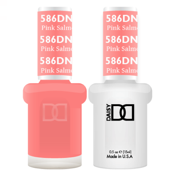 DND Daisy Gel Duo - Pink Salmon #586 - Universal Nail Supplies