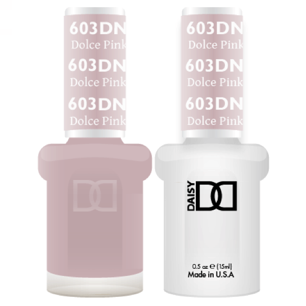 DND Daisy Gel Duo - Dolce Pink #603 - Universal Nail Supplies