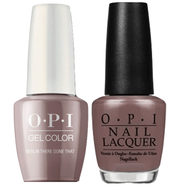 OPI GelColor + Matching Lacquer Berlin There Done That #G13 - Universal Nail Supplies