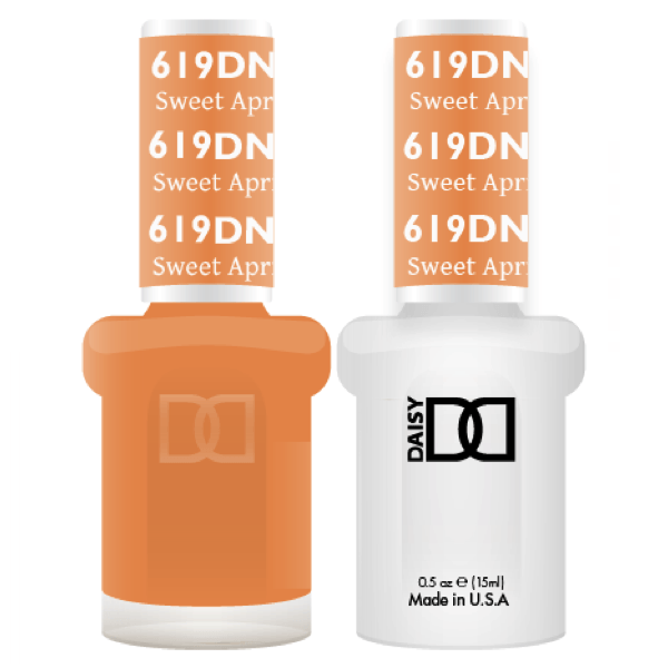 DND Daisy Gel Duo - Sweet Apricot #619 - Universal Nail Supplies