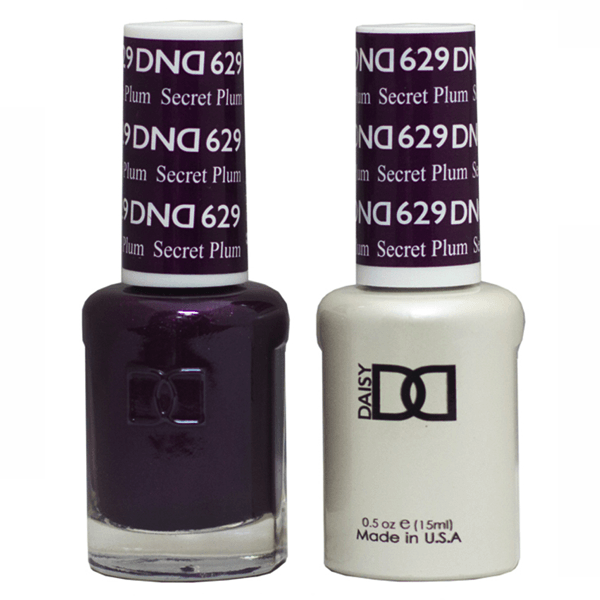 DND Daisy Gel Duo - Secret Plum #629 - Universal Nail Supplies