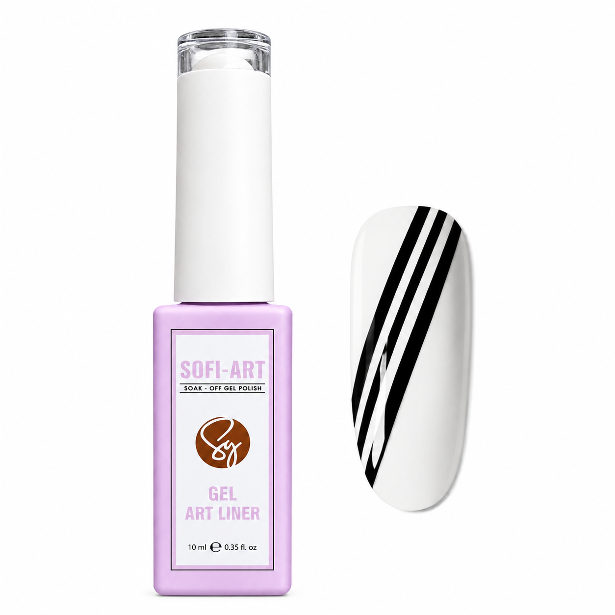 Sofi-Art Gel Art Liner Duo - White