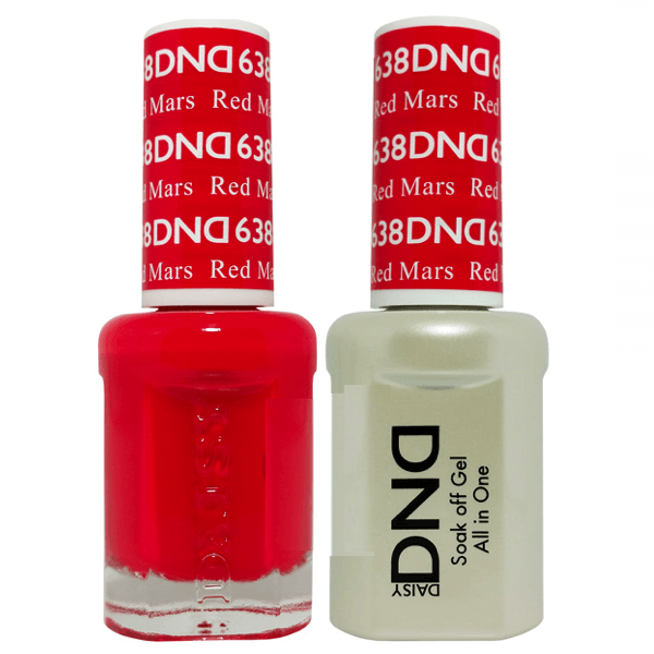 DND Daisy Gel Duo - Red Mars #638 - Universal Nail Supplies