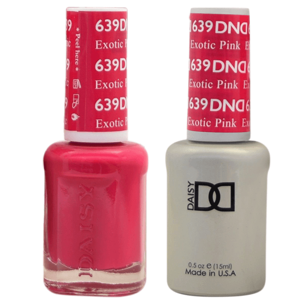 DND Daisy Gel Duo - Exotic Pink #639 - Universal Nail Supplies
