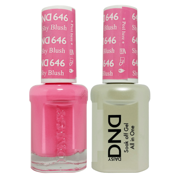 DND Daisy Gel Duo - Shy Blush #646 - Universal Nail Supplies