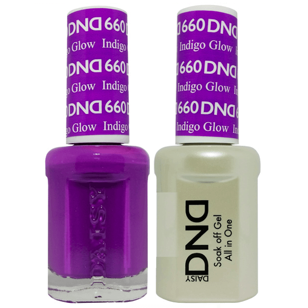 DND Daisy Gel Duo - Indigo Glow #660 - Universal Nail Supplies