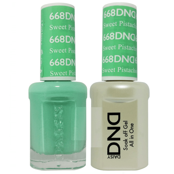 DND Daisy Gel Duo - Sweet Pistachio #668 - Universal Nail Supplies