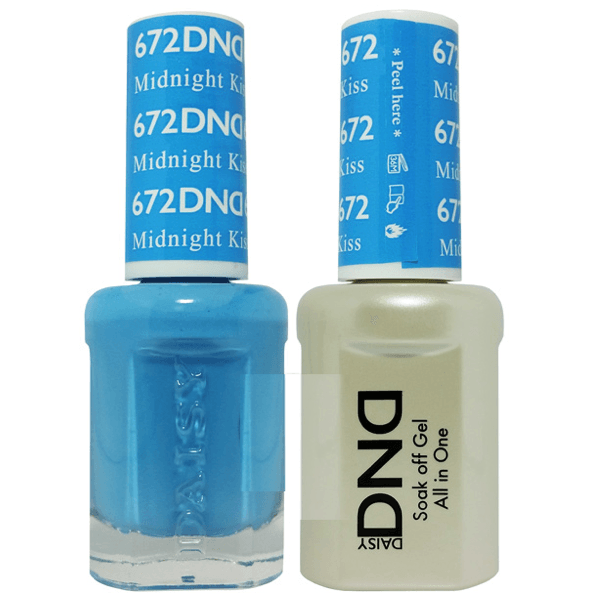 DND Daisy Gel Duo - Midnight Kiss #672 - Universal Nail Supplies