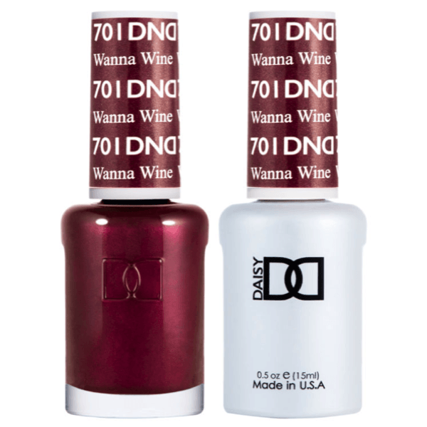 DND Daisy Gel Duo - Wanna Wine #701 - Universal Nail Supplies