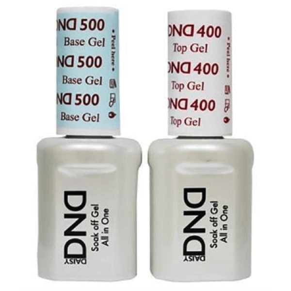 DND Daisy Gel Duo - Base And Top #500 + #400 - Universal Nail Supplies