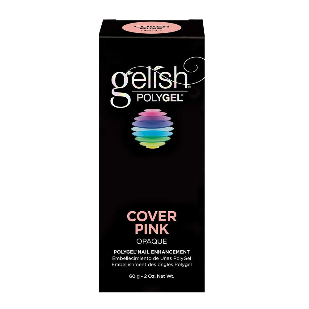 Gelish PolyGel Brand Nail Enhancement, Cover Pink 2 Oz - Universal Nail Supplies
