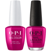 OPI GelColor + Matching Lacquer Hurry-Juku Get This Color! #T83