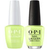 OPI GelColor + Matching Lacquer How Does Your Zen Garden Grow? #T86 (Discontinued)