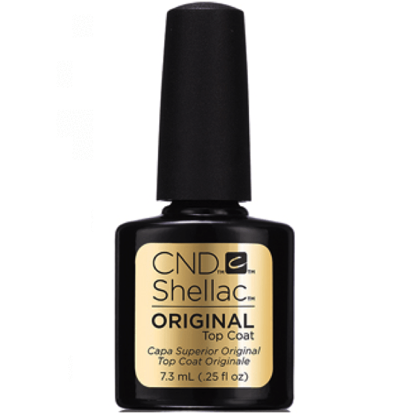 CND Creative Nail Design Shellac - Original Top Coat 0.25 oz - Universal Nail Supplies