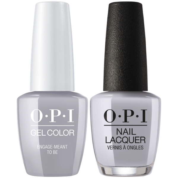 OPI GelColor + Matching Lacquer Engage-Meant To Be #SH5 - Universal Nail Supplies