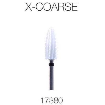 Cre8tion ceramic gel remover nail drill bit 3/32" for gentle gel removal and nail filing.