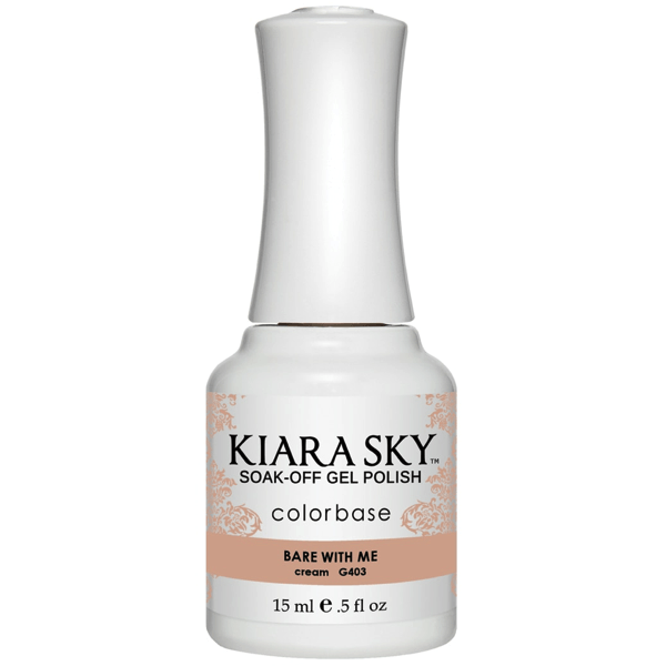 Kiara Sky Gel Polish - Bare With Me #G403 - Universal Nail Supplies