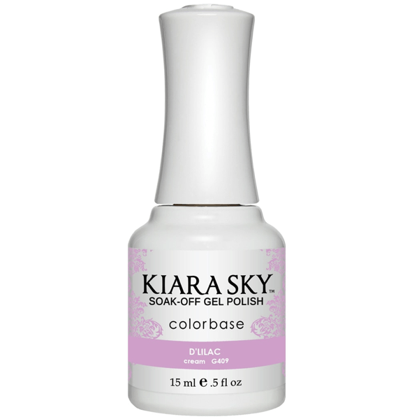 Kiara Sky Gel Polish - D'lilac #G409 - Universal Nail Supplies