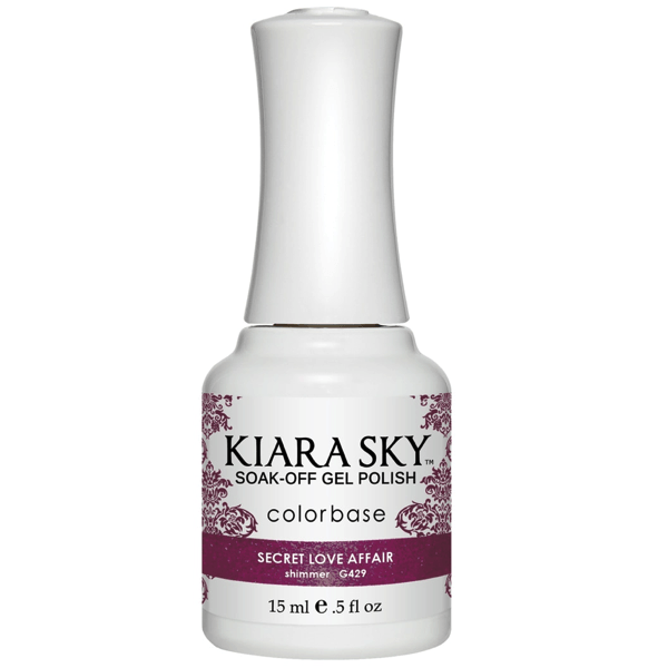 Kiara Sky Gel Polish - Secret Love Affair #G429 - Universal Nail Supplies