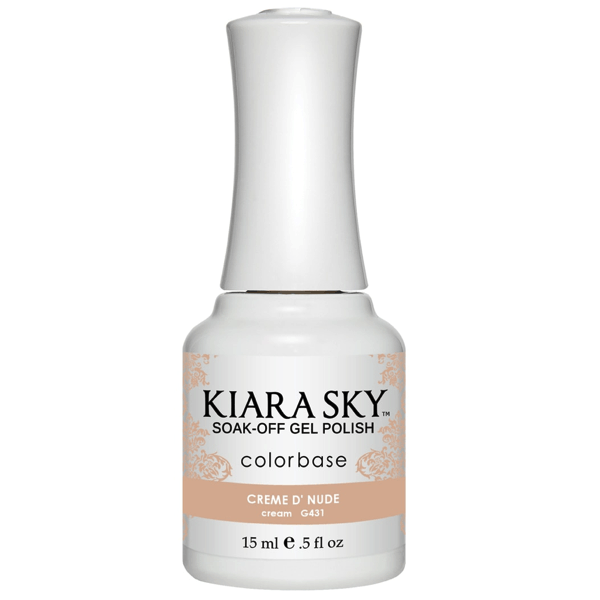 Kiara Sky Gel Polish - Creme D'nude #G431 - Universal Nail Supplies