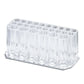 UNS 26-hole acrylic nail brush holder for nail art, with multiple compartments for organizing nail brushes and tools.