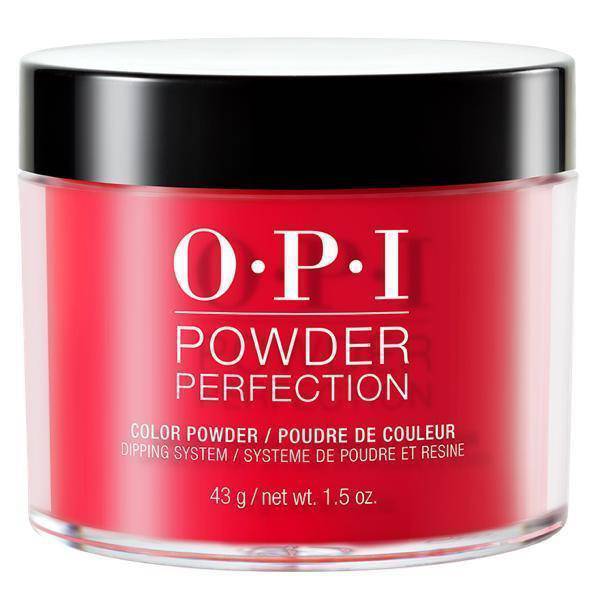 OPI Powder Perfection Coca Cola Red #DPC13 - Universal Nail Supplies