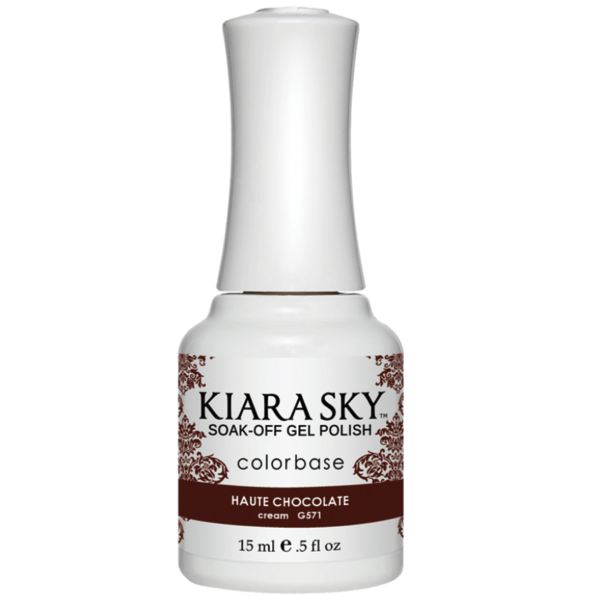 Kiara Sky Gel Polish - Haute Chocolate #G571 - Universal Nail Supplies