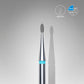 Diamond nail drill bit, rounded "bud" , blue, head diameter 1.2 mm/ working part 3 mm image 0