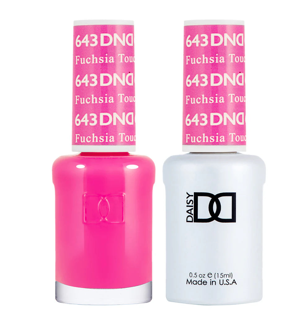 DND Daisy Gel Duo - Fuchsia Touch #643 - Universal Nail Supplies