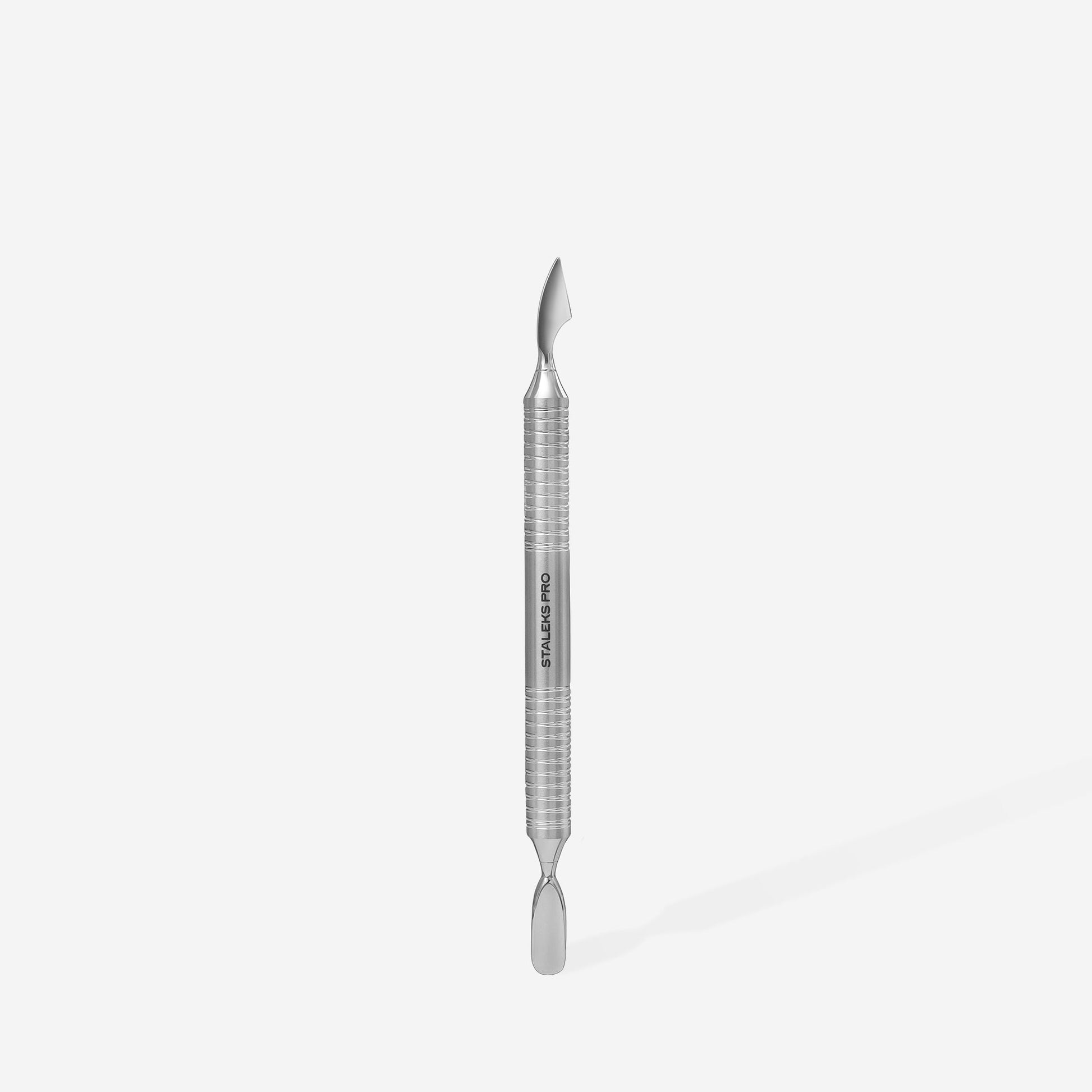 Hollow manicure pusher EXPERT 100 TYPE 3 (rounded pusher + cleaner) image 1