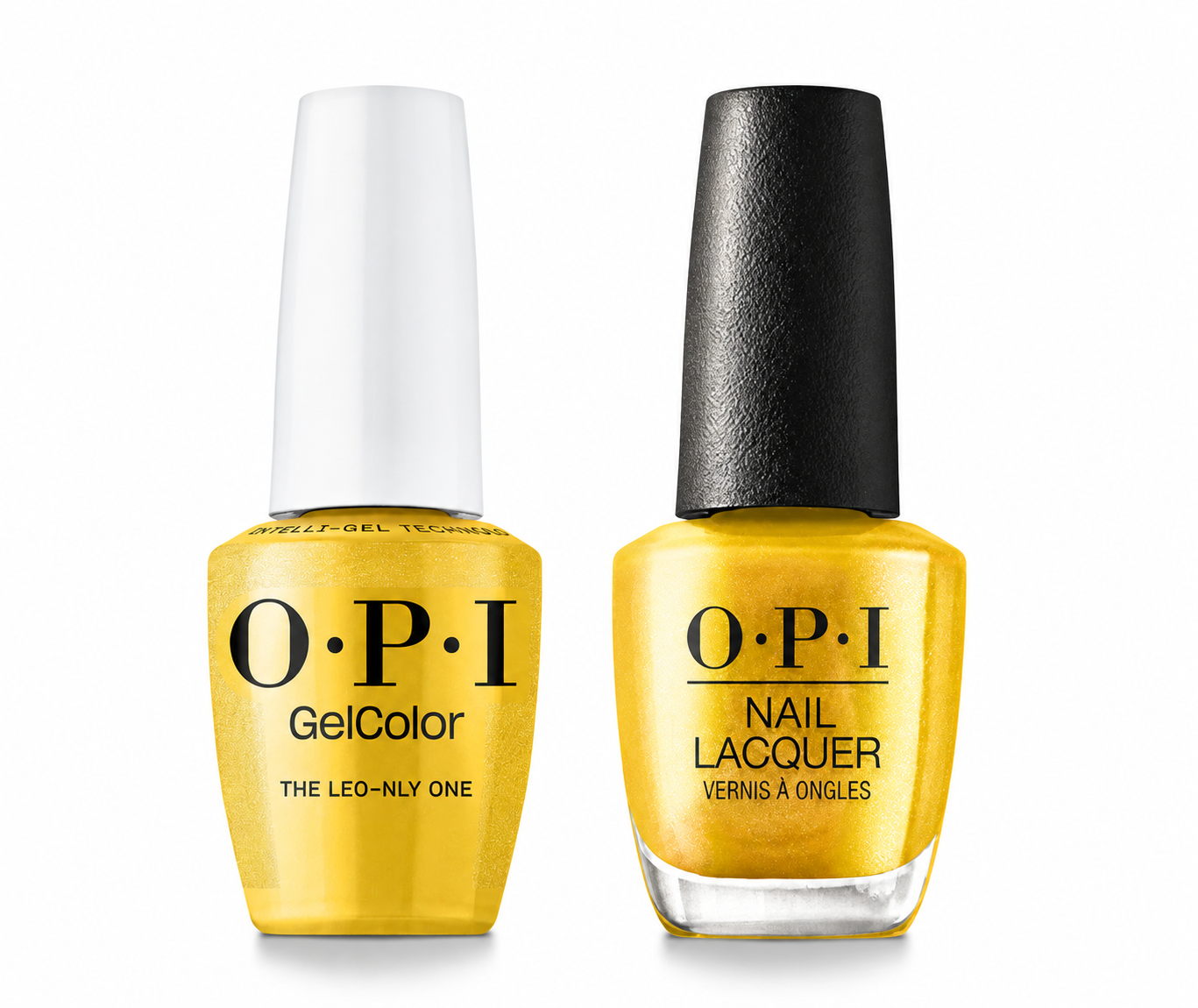 OPI GelColor Intelli-Gel + Matching Lacquer The Leo-nly One GCH023