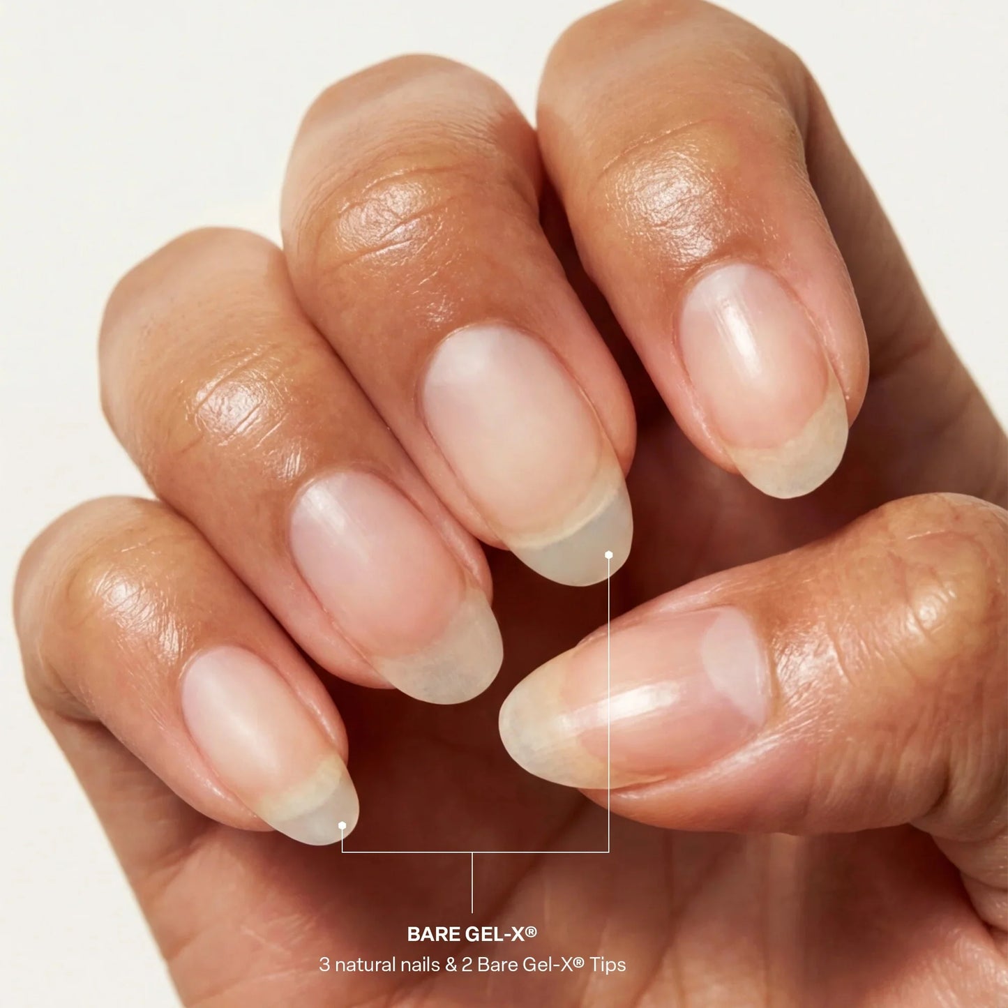 Aprés Bare Gel-X® Sculpted Box of Tips (16 sizes, 280pcs)