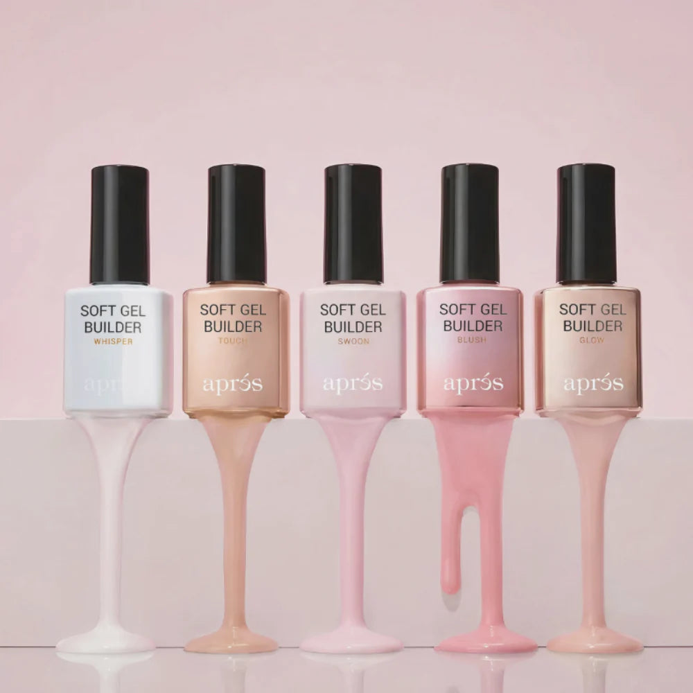 Apres Color Soft Gel Builder Set - 5pc