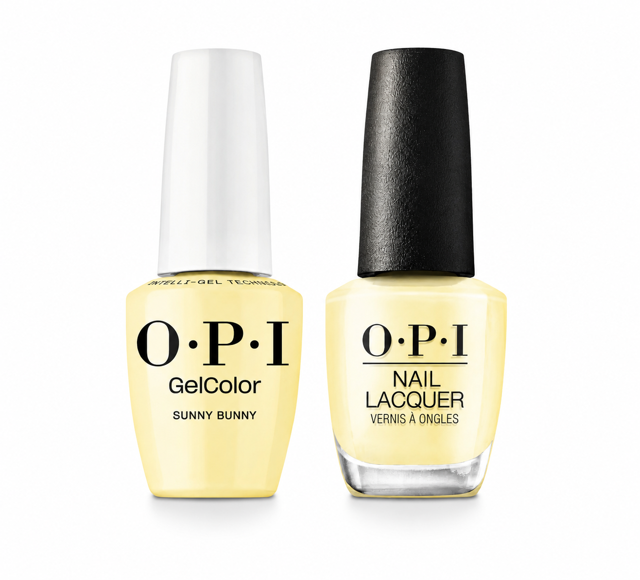 OPI GelColor Intelli-Gel + Matching Lacquer Sunny Bunny GCS069