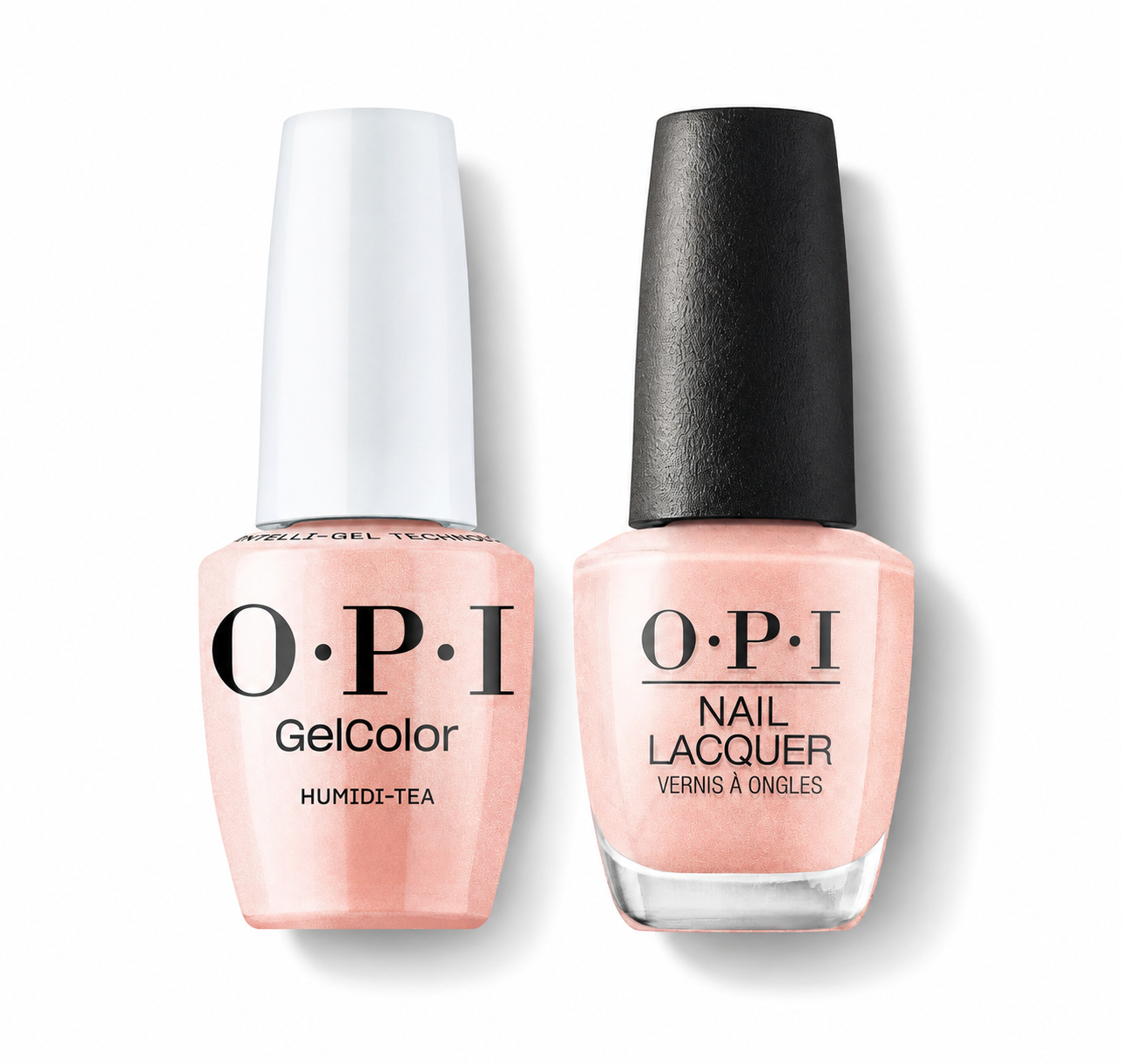 OPI GelColor Intelli-Gel + Matching Lacquer Humidi-Tea GCN52