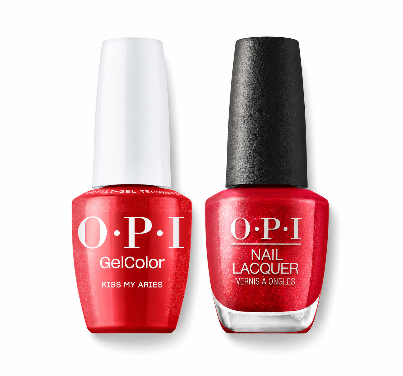 OPI GelColor Intelli-Gel + Matching Lacquer Kiss My Aries GCH025