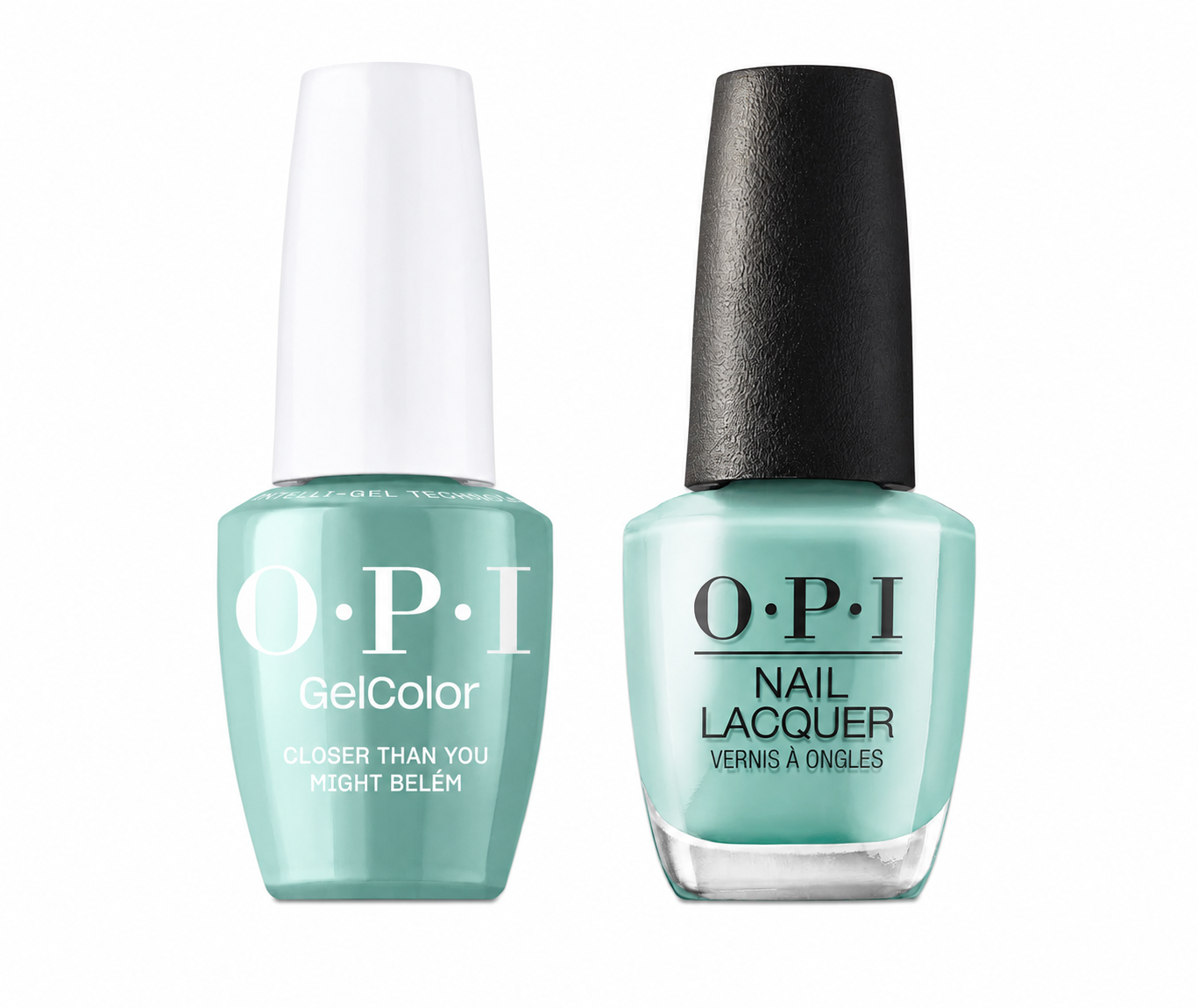 OPI GelColor Intelli-Gel + Matching Lacquer OPI Closer Than You Might Belém GCL24
