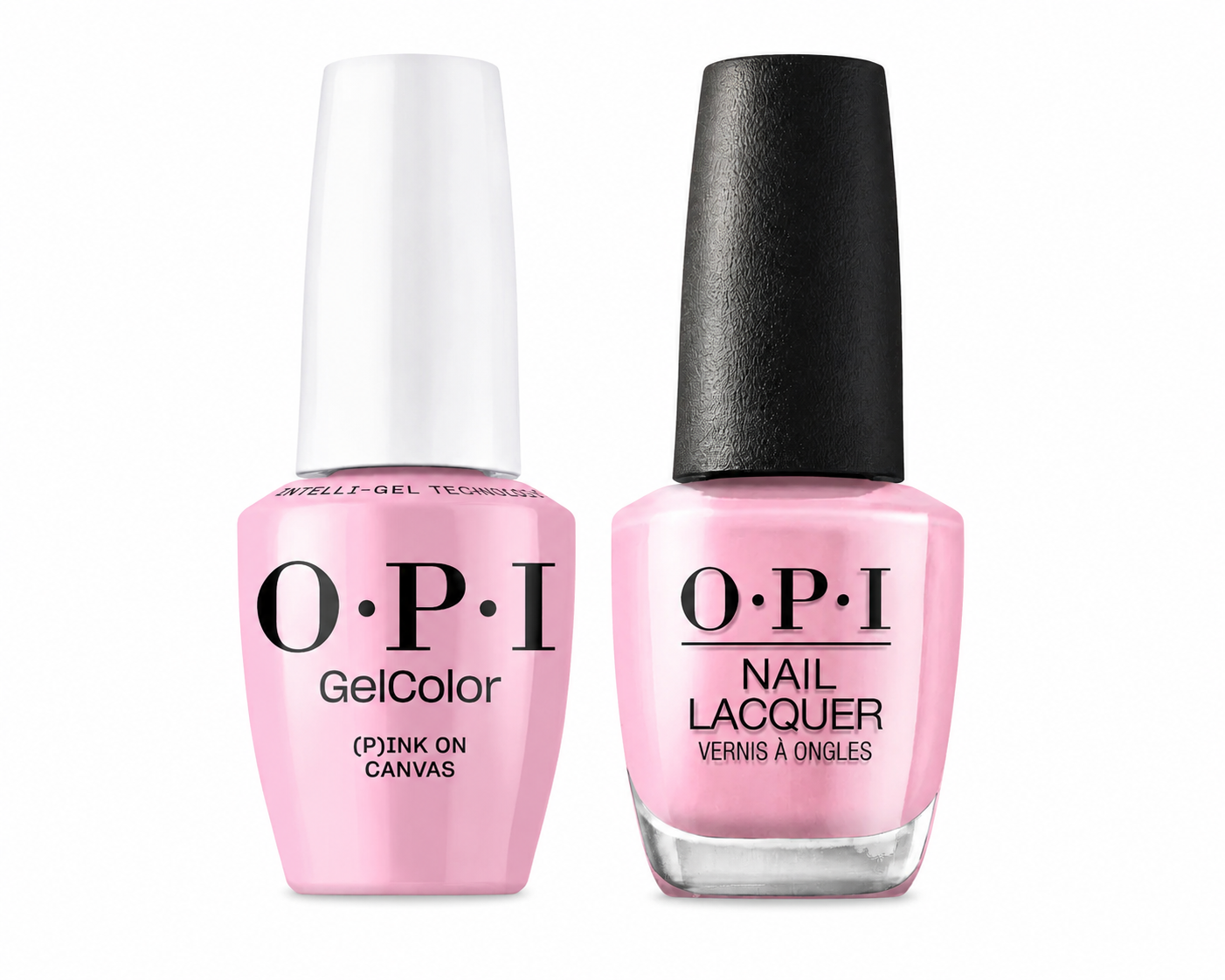 OPI GelColor Intelli-Gel + Matching Lacquer OPI (P)Ink On Canvas GCLA03