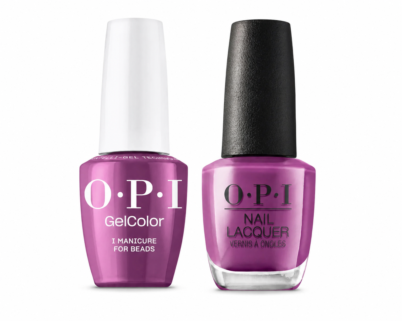 OPI GelColor Intelli-Gel + Matching Lacquer OPI I Manicure for Beads GCLN54