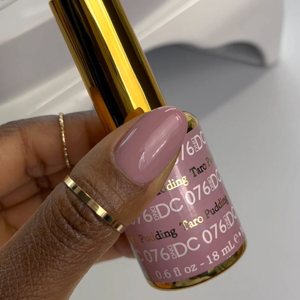 DND DC Gel Duo - Taro Pudding #076 - Universal Nail Supplies