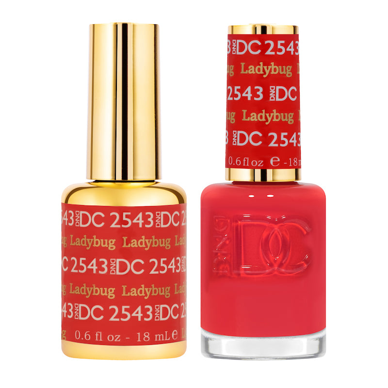 DND DC Gel Duo - Ladybug #2543 - Universal Nail Supplies