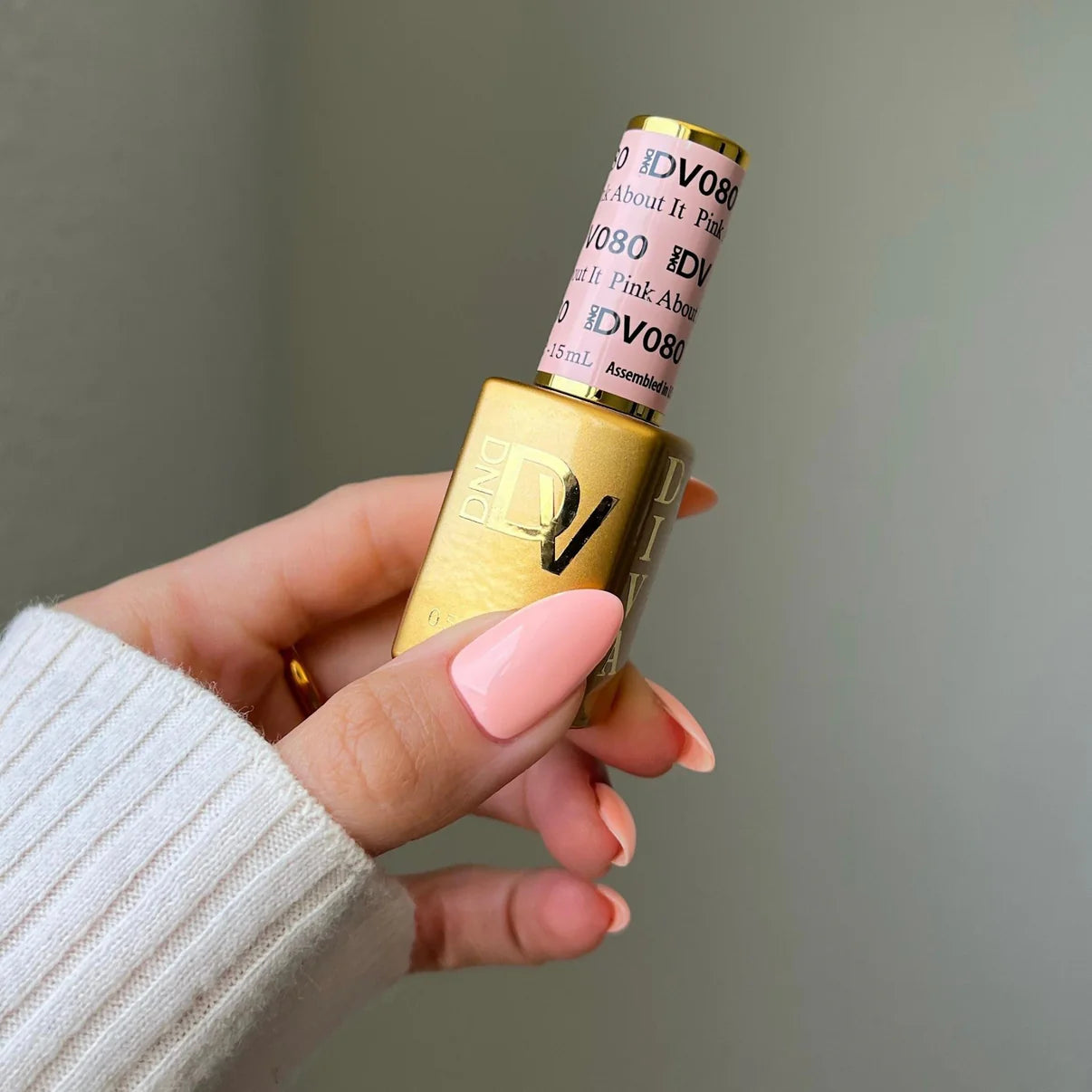 Dnd Diva Duo Gel & Polish  Pink About It 080 - Universal Nail Supplies