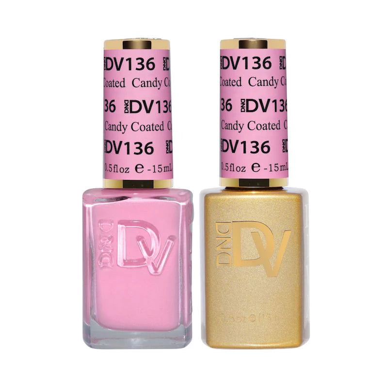Dnd Diva Duo Gel & Polish - Candy Coated 136 - Universal Nail Supplies